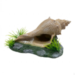 Aquarium Ornament Coral Decor Easy to Clean Decoration Shelter Crafts Pet Accessories Statue for Rectangle Shell