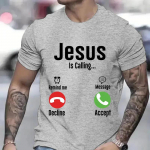 Jeesuse printiga T-s&auml;rgid Naiste Meeste T-s&auml;rk Vabaaja l&uuml;hikeste varrukatega O-kaelusega T-s&auml;rk Naiste T-s&auml;rgid Harajuku Naljakad topid Suured mustad riided S