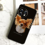 Cartoon Chihuahua koerakohver OnePlusi jaoks 12 12R 11 9 10 Pro 10R 9R 8T 10T Nord 3 CE 2 Lite 2T N10 N20 N30 CE4 kate OnePlus Nord N20