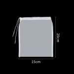 Kurn Korduvkasutatav jogurt Tee Juust Pruuli Toidukangas Kodu Nailon Sojapiim Vein P&auml;hkliklapp &Otilde;llev&otilde;rk Filterkott Vees&otilde;el 15*20cm