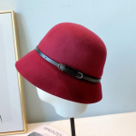 Uus Naiste &Auml;mbrik&uuml;bar Talvine Villane Vintage Elegantne Naiste Fedora Vildist M&uuml;tsid Moodne Prantsuse Bowler Sombrero Villane M&uuml;ts Peakatted One Size