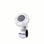 Autode rooliv&otilde;imendi koos kompassiga Autode rooliratta t&ouml;&ouml;j&otilde;udu s&auml;&auml;stev kuulmetallist laagriga veoauto kompassi roolimehhanism must