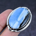 Owyhee Opal Gemstone Handmade 925 Steling Silver Gift Jewelry Ring Size 7 p6t66