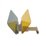 2-&uuml;hes auto s&otilde;idupeegli p&auml;ikesesirmid p&ouml;&ouml;ratavad l&auml;bipaistvad UV-kiirgust blokeerivad p&auml;ikesekaitse s&otilde;iduki tuuleklaasi p&auml;ikesevarju tarvikud