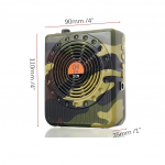 Jahik&otilde;lar Kaugjuhtimispult Lindude helistaja heli FM-raadio MP3-m&auml;ngija Paelakomplekt Kamuflaaž jahipeibutustarvikud 90X110mm