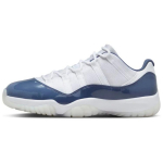 Air Jordan 11 Retro Low Diffused Blue Meeste tossud Valge Kesk&ouml;&ouml;-Tumesinine Jalgpallihall FV5104-104 47.5