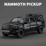 1/32 Dodge RAM MAMMOTH Pikap M&auml;nguauto Mudel Metallist Diecast Maastikus&otilde;idukite Mudelid Tagasit&otilde;mmatav Amortisaator Poisid Parimad Kingitused