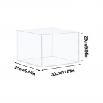 L&auml;bipaistev vitriin, t&ouml;&ouml;lauakarp, korraldajastand Tolmukindel kaitsevitriin, hoiukarp 30*25*25cm