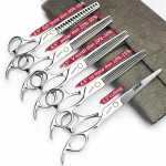 Professionaalsed juuksek&auml;&auml;rid, juuksegalerii spetsiaalsed lamedad k&auml;&auml;rid, &otilde;hukesed hambak&auml;&auml;rid, 6,5-tollised juuksek&auml;&auml;ride t&ouml;&ouml;riistakomplekt.