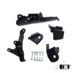 EHL569-1 esitulede hoidiku kinnituse remondiklambri saki komplekt vasakpoolne Renault Clio MK5 B7 BF 2019-On 260E70544R jaoks