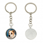 Central Asia Shepherd Dog, Central Asian Shepherd Dog - keychain in a box, own photo, keychain pendant from Art-Dog brand