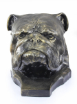 Bulldog, English Bulldog, British Bulldog I - dog bust, large dog head for the garden, unique living room decoration by Art-Dog brand
