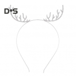 J&otilde;uluteemaline Juukser&otilde;ngas Rhinestone Inkrusteeritud kiri Lumehelbe Sarv Dekoratsioon Peapael Elastne Juuksepael Juukseaksessuaarid 1