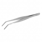 Laboratoorne pintsett K&otilde;rge t&auml;psusega 304 roostevaba teras saaghammastega 20cm peen pintsett Straight Tip