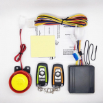 2 tk / komplekt Mootorratta t&otilde;ukeratta turvasignalisatsioonis&uuml;steem Vargusvastane kahev&auml;rviline kaugjuhtimispult Mootori k&auml;ivitamine