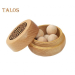 Puidust aroomiteraapia hajutikarp auto &otilde;huv&auml;rskendaja eeterlike &otilde;lide hajuti &uuml;mmargune aroomikast kodukontori sisustus A