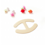 1 tk n&auml;htamatu rinnahoidja pandla klamber, reguleeritav H-kujuline pulmarinnahoidja rihma klambrihoidja aluspesu tarvik must