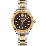 Versace V12040015 Analoogkvartsist naiste k&auml;ekell