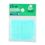 100 tk / kott kahepealine hammaste puhastamise hambaork suuhoolduse hambaniit hambaork roosa