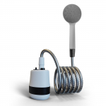 Kaasaskantav du&scaron;&scaron; k&auml;mping v&auml;lidu&scaron;&scaron; k&auml;eshoitav elektriline du&scaron;&scaron; akutoitega kompaktne pihuseade sinine