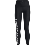 Under Armour T&auml;helogo Prindiga Kitsad K&otilde;rge V&ouml;&ouml;kohtusega Leggingsid Naiste Leggingsid Must 1376327-001 XS