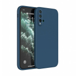 Telefonikott Huawei Nova 5T jaoks Ruudukujuline Matt Silikoonist Nova5t Nova 5 T Pehme Luksuslik P&otilde;rutuskindel &Uuml;mbris Funda Nova 5T