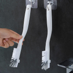 Puhas kitsas pikk k&auml;epide kalaakvaariumi piimapudeli korgi klaastoru puhastushari 1pcs