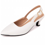 Moodsad suvised kingad Naistele Sandaalid Tiheda varbaga Madalad kontsad Slingbacks Must Valge Roosa Pulmapeo tantsukingad Naistele Suur suurus 50 52 52 valge