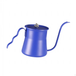 Drip Coffee Pot Jug Rust Resistant Thin Mouth Swan Neck Easy to Clean Tea Espresso Kettle sinine