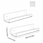 Seinariide Akr&uuml;&uuml;l k&uuml;&uuml;nelaki vitriin, l&auml;bipaistev vahend, seinale kinnitatavad hoidikud K&uuml;&uuml;nelakkide kauplused Dekoratsioon puhas