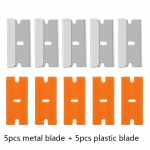 Liimi eemaldamise tera klaasist ahju habemenuga kaabits plastikust k&auml;epide žileti kaabits Spaatliga autokile t&ouml;&ouml;riist akna puhastamise tera kaabits