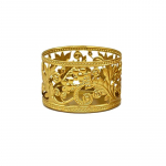 1 tk rauast k&uuml;&uuml;nlajalg l&otilde;hnak&uuml;&uuml;nla tass kodukaunistus kuldne k&uuml;&uuml;nlahoidja k&auml;sit&ouml;&ouml; S