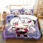 3D Prindiga T&uuml;druk Ishigami Nozomi Anime Voodipesukomplekt Kahekordne &Uuml;heinimesevoodi Kuningas Tekikott Tekk Padjap&uuml;&uuml;r Poisid T&uuml;drukud T&auml;iskasvanud Magamistuba EU Single 135x200cm