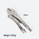 Suure s&uuml;sinikusisaldusega terasest lukustustangid &ndash; &uuml;mmargused/sirgesuulised, fikseeritud, kaasaskantavad, kiirklambriga 10 inch straight jaw