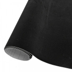 Must sametvin&uuml;&uuml;l Autokleebised Mullivaba S&otilde;iduki Sisekujunduse jaoks, Auto V&auml;rvimuutuskile, Tolmukindel ja Kriimustusvastane Kile must