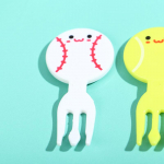 8 tk Mini Jalgpall Sport Puuvilukahvel Joonisfilm Suupiste Kook Magustoit Toit Hambaork