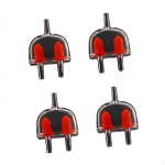 4 Pack Aquarium Check Valves, Non-Return Valve, 3 Way Anti Backflow Valve for Aquarium, Easy to Use 3 Way