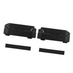 Door Grip Pocket Base Car Organizer Easy to Install Replace Parts Black Auto Accessory