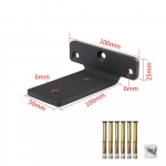 4/6/8-tolline peidetud t&auml;isnurkne klamber Lauariiul M&ouml;&ouml;blihoidik Riiulitoetus Seinale paigaldatav hoidik Riistvara Kodu K&ouml;&ouml;k