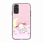 H-9 Pochacco Must Pehme &Uuml;mbris iPhone 16 15 Plus 14 13 Mini 12 11 Pro 8 6 6S SE 5 XR XS Max Realme C30 C33 C32 9I VIVO V29 V27 V23 Y36 jaoks Realme C31 iiris v&auml;rvi