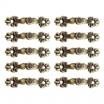 Puuduvad Kapid K&auml;epidemed Puuduvad Riidekapid Puitkarbid Tsingisulam 10tk 20 X Kruvid 4,3*1cm Pronks Kapid Sahtlid