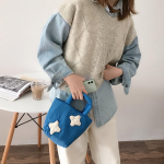 Moodsad uued Lilled Naiste &Otilde;lakott Naistele Nailonkottide Ruumi Polsterdus Puuvill Sulepehmus v&auml;ike Kandekott Naiste K&auml;ekotid