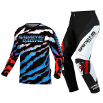 motokrossi k&auml;igukomplekt lastele 4 5 6 7 8 9 10 11 12 13 aastat Noor laps Mootorrattapoiss t&uuml;druk Jersey Pant Kits v&otilde;istluskost&uuml;&uuml;m Off-road Enduro MX MTB XL-26