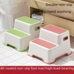 Laste jalavaev: Beebi tualett- ja k&auml;tepesutabur Green - Full Covered Double Layer Stool