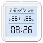 Tuya uus WiFi temperatuuri niiskusandur Smart Life taustvalgus h&uuml;gromeetri termomeetri anduri tugi Alexa Google Home Assistant