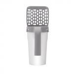 Soe soodusm&uuml;&uuml;k kassiliiva labidak&uuml;hvel lemmiklooma filtri puhastamiseks WC pr&uuml;gikorjaja kassitarvikute tarvikud kassiliivakasti isepuhastus hall v&auml;rv