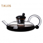 Klaasist teekann eemaldatava teepruulimisfiltriga, kuumakindlast klaasist teekann lahtiste lehtede teepliidi jaoks, mikrolaineahjus ohutu BPA-vaba teejootmiskann A