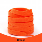 1Paar tossud Kingapaelad Kingad Aksessuaarid Paelad kingadele Unisex lamedad kingapaelad Klassikaline kingapael &Uuml;hev&auml;rvilised kingapaelad 160cm oranž