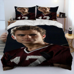 Uus film The Vampire Diaries voodipesukomplekt &Uuml;hekohaline Kaksik T&auml;issuuruses Kuninganna Kuningas Suuruses Voodikomplekt T&auml;iskasvanud Laps Magamistuba Tekikotikomplekt Kodutekstiil EU Twin 135x200cm