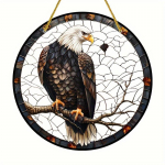Proud Eagle Sun Catcher akr&uuml;&uuml;list vitraažakna ripats, sobib magamistoa veranda seinakaunistuseks kodu- v&otilde;i s&uuml;nnip&auml;evakingiks 20CM